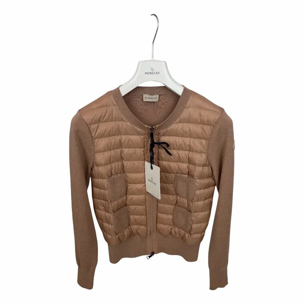 Moncler Quilted Zipped Cardigan