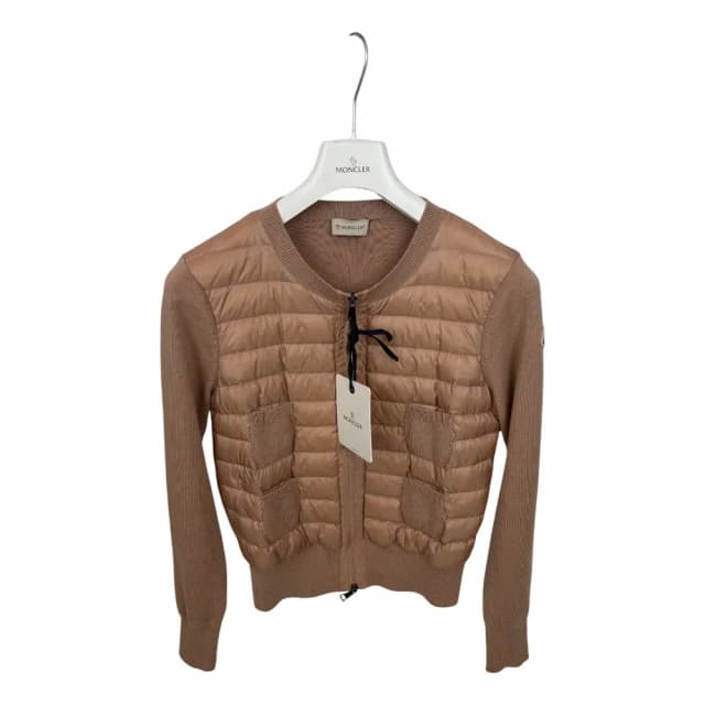 Moncler Quilted Zipped Cardigan