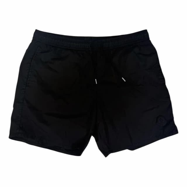 Moncler Logo Patch Swim Shorts