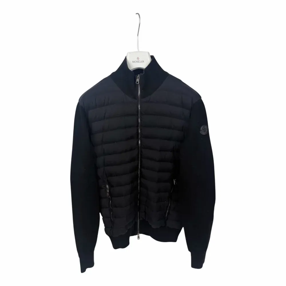 Moncler Tricot Hybrid Zip Cardigan