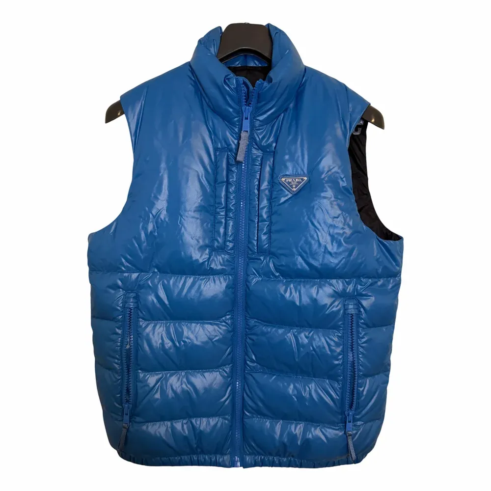 Prada Re-Nylon Hooded Gilet (SGB461)