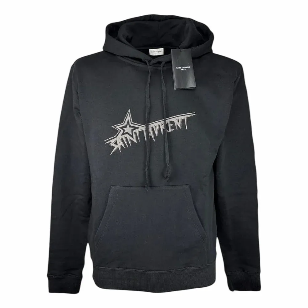 Saint Laurent Star Logo Hoodie