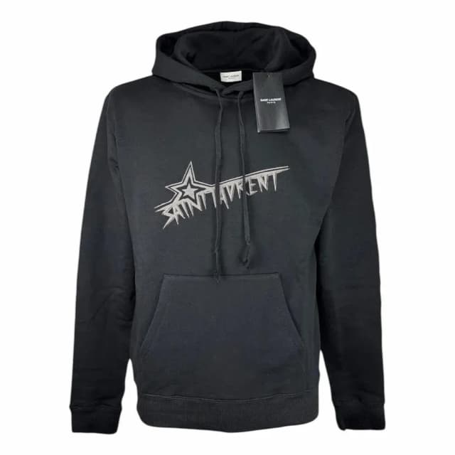 Saint Laurent Star Logo Hoodie