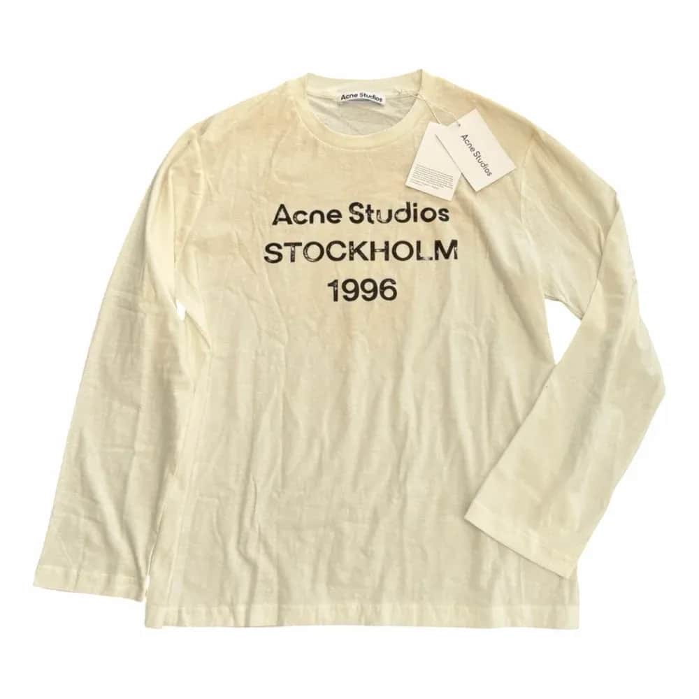 ACNE Logo Long Sleeve T-Shirt (1996 Stockholm Logo)
