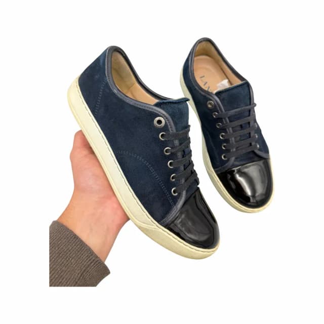 Lanvin DBB1 Patent Cap Toe Sneaker