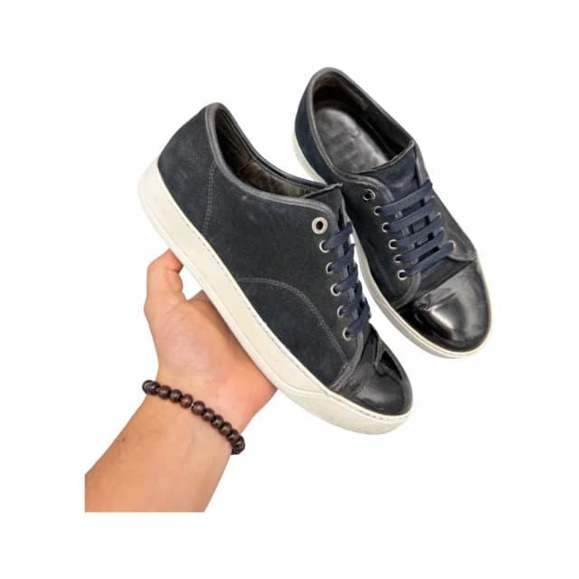 Lanvin DBB1 Patent Cap Toe Sneaker