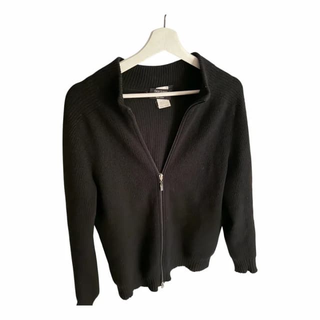 Gran Sasso Knitted Zip Cardigan