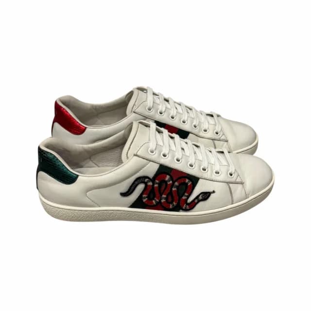 Gucci Ace Embroidered Snake Sneaker