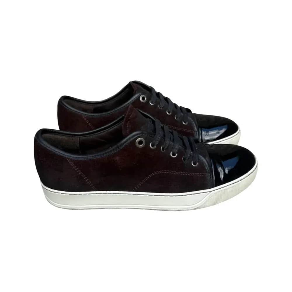 Lanvin DBB1 Patent Cap Toe Sneaker