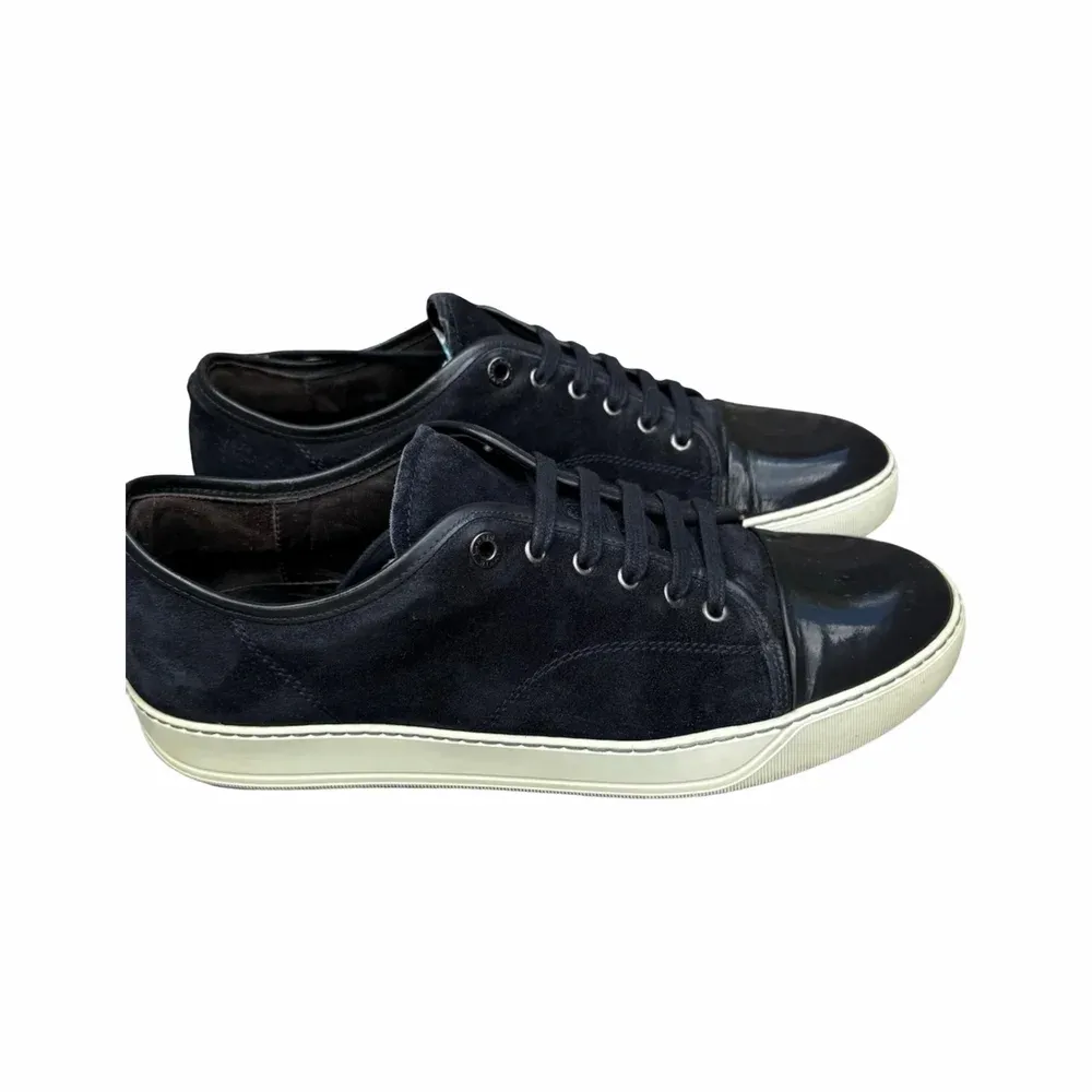 Lanvin DBB1 Patent Cap Toe Sneaker