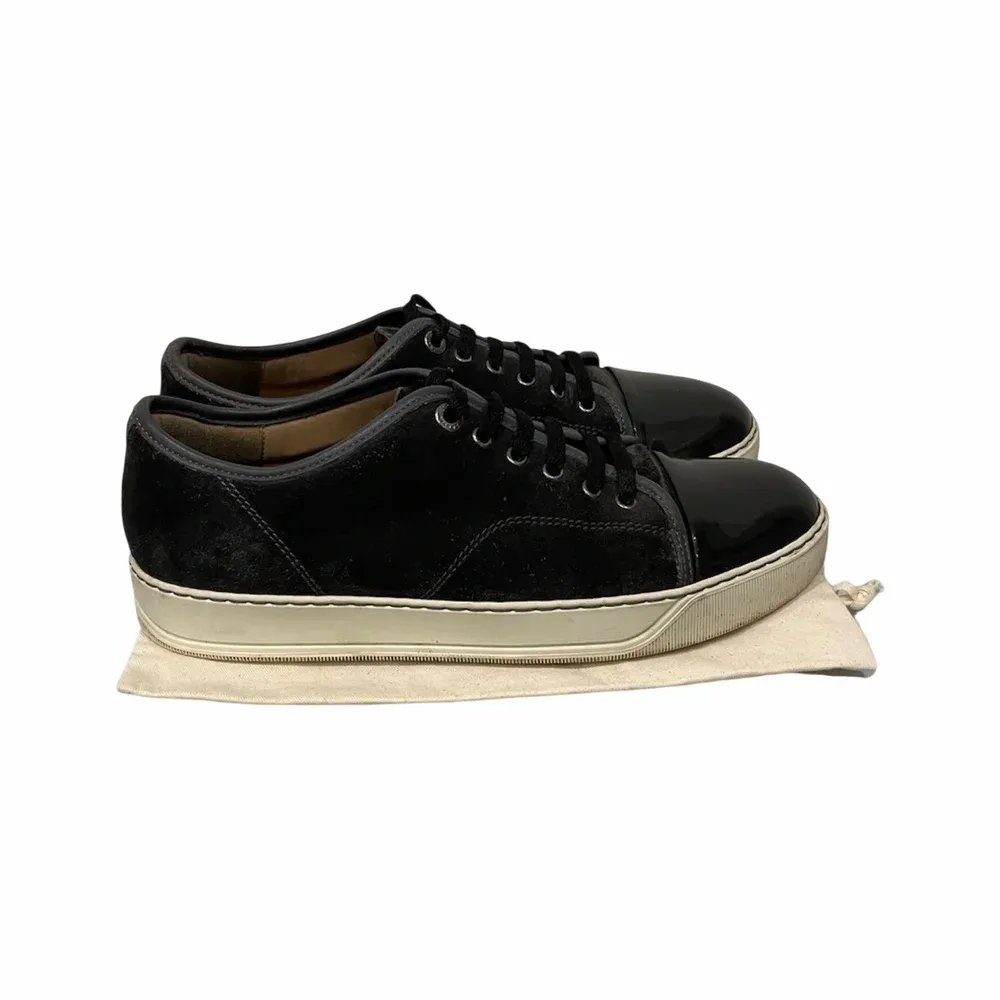 LANVIN DBB1 Cap-Toe Sneaker