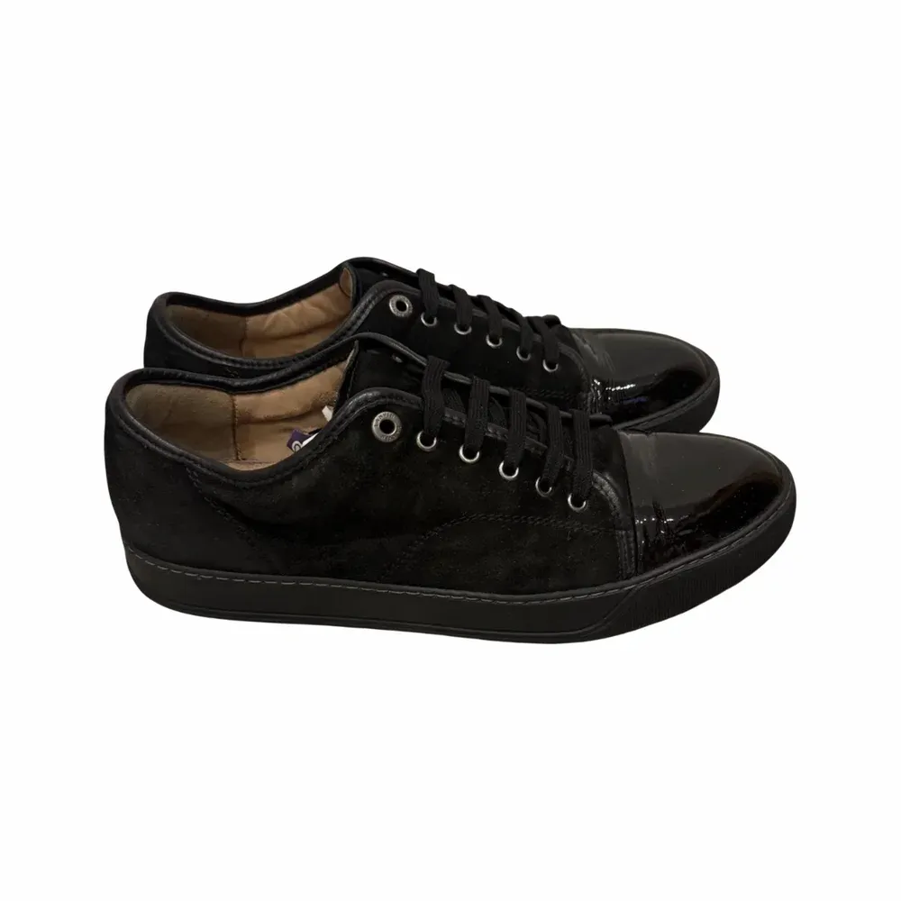 Lanvin DBB1 Patent Cap Toe Sneaker