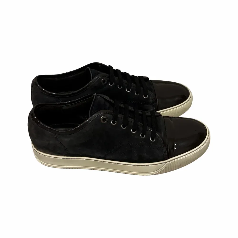 Lanvin DBB1 Patent Cap Toe Sneaker