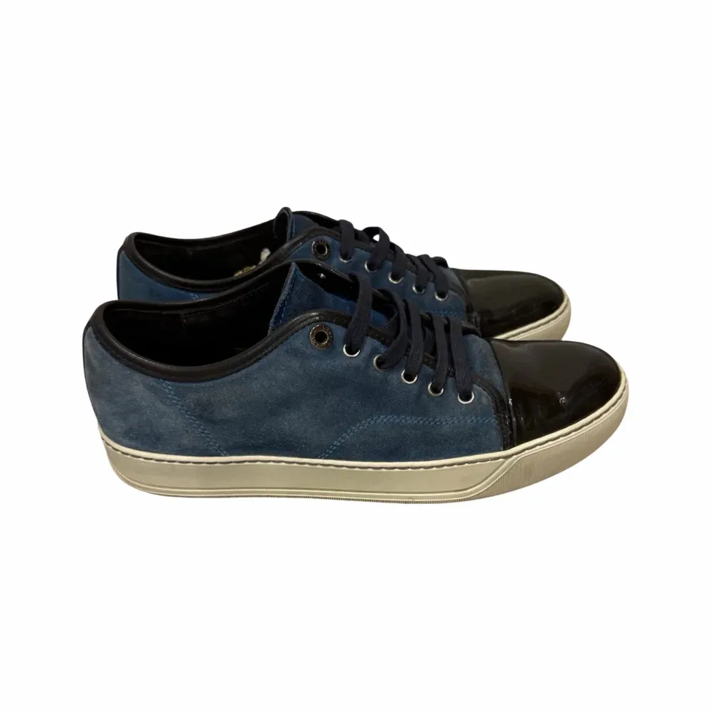 Lanvin DBB1 Patent Cap Toe Sneaker