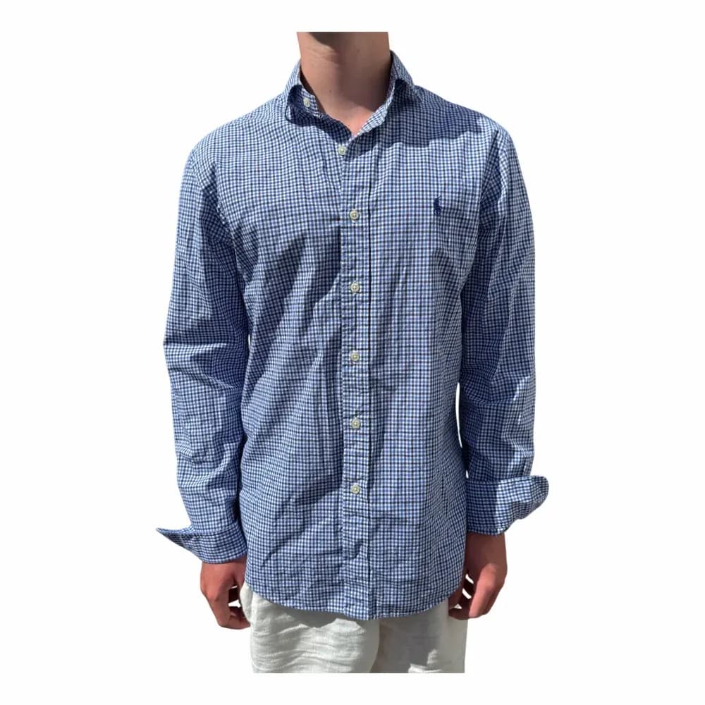 Ralph Lauren Slim Fit Rutig Skjorta
