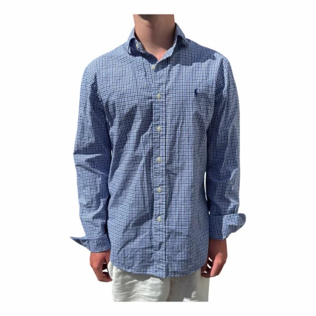 Ralph Lauren Slim Fit Rutig Skjorta