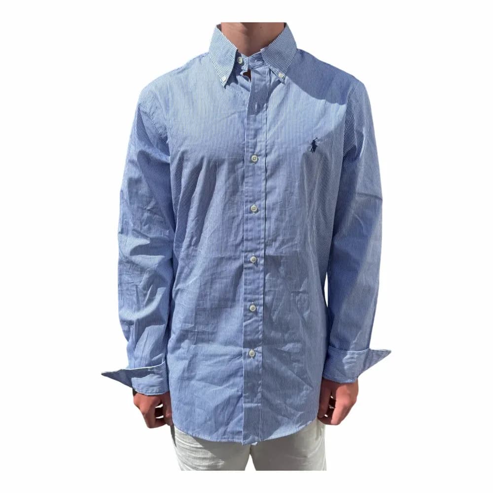Ralph Lauren Striped Stretch Poplin Shirt