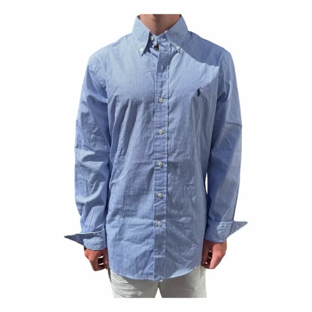 Ralph Lauren Striped Stretch Poplin Shirt