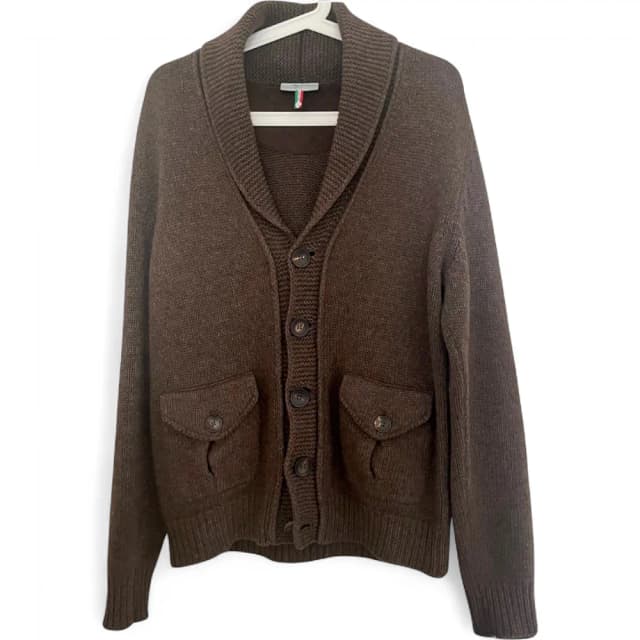 JACOB COHEN Shawl Collar Cardigan