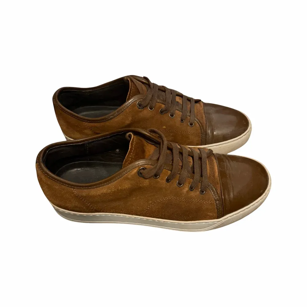 LANVIN DBB1 Cap Toe Sneaker