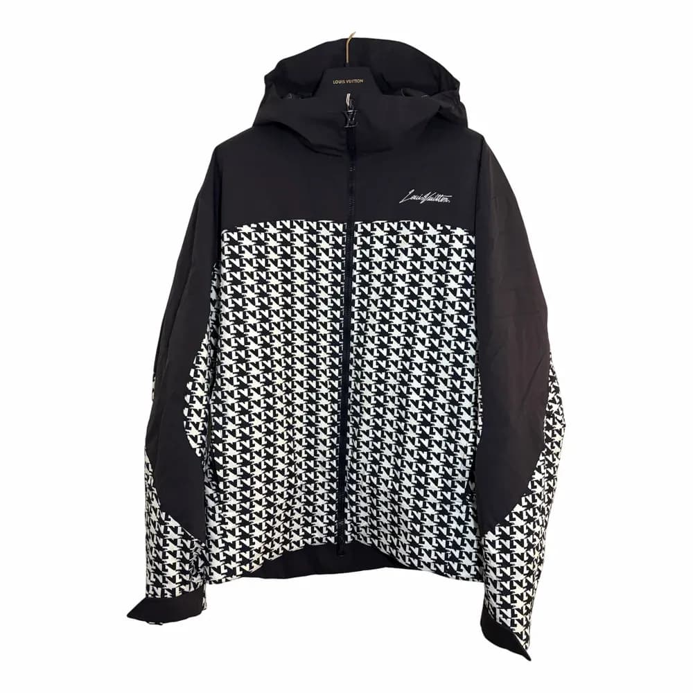LOUIS VUITTON Bicolor Padded Hooded Blouson