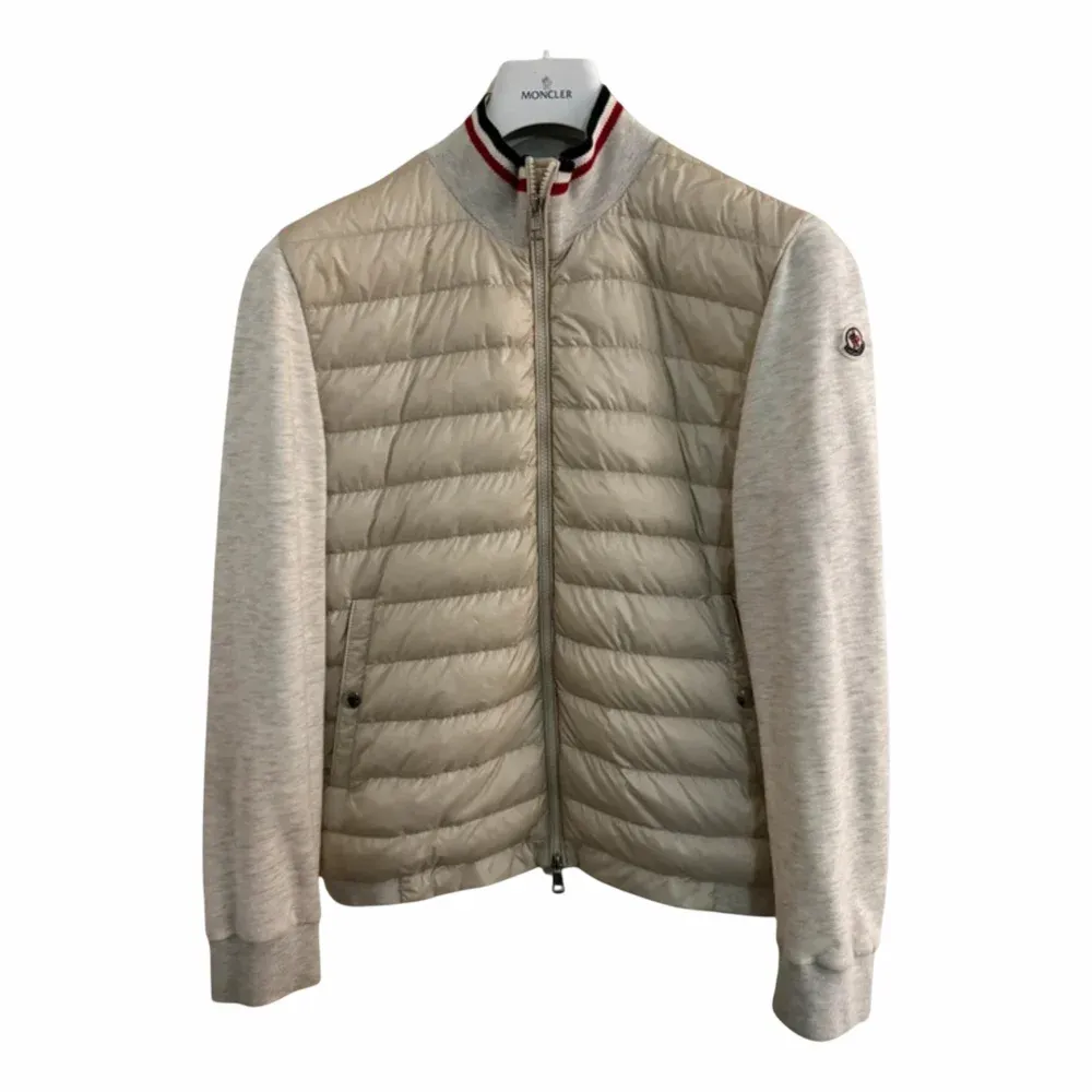 MONCLER Padded Wool & Cashmere Cardigan