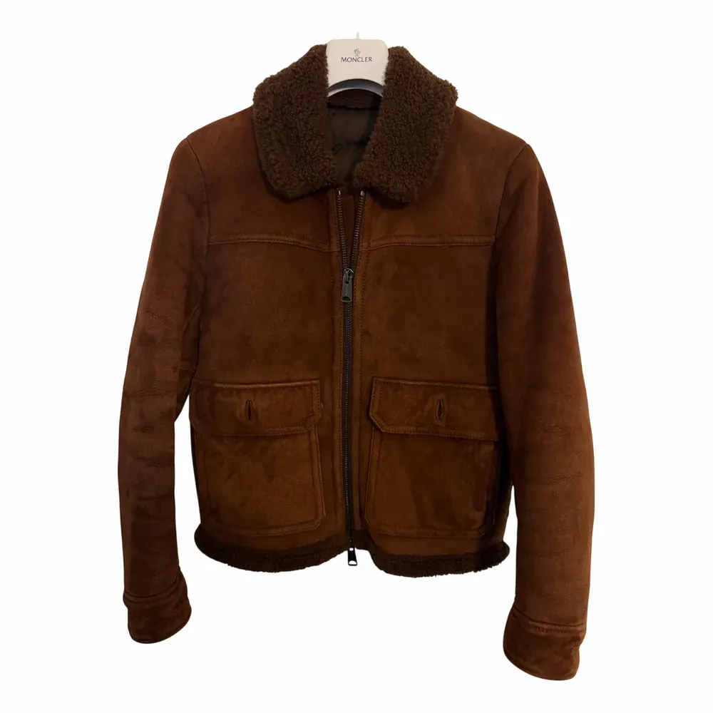 MONCLER Dorian Shearling Down Jacket