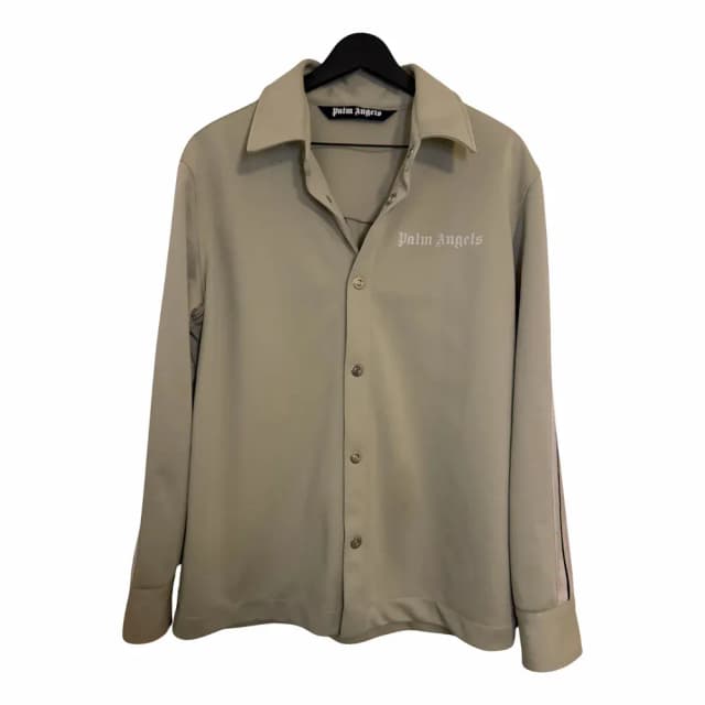 Palm Angels Track Striped Shirt (PMGA104S23FAB001)
