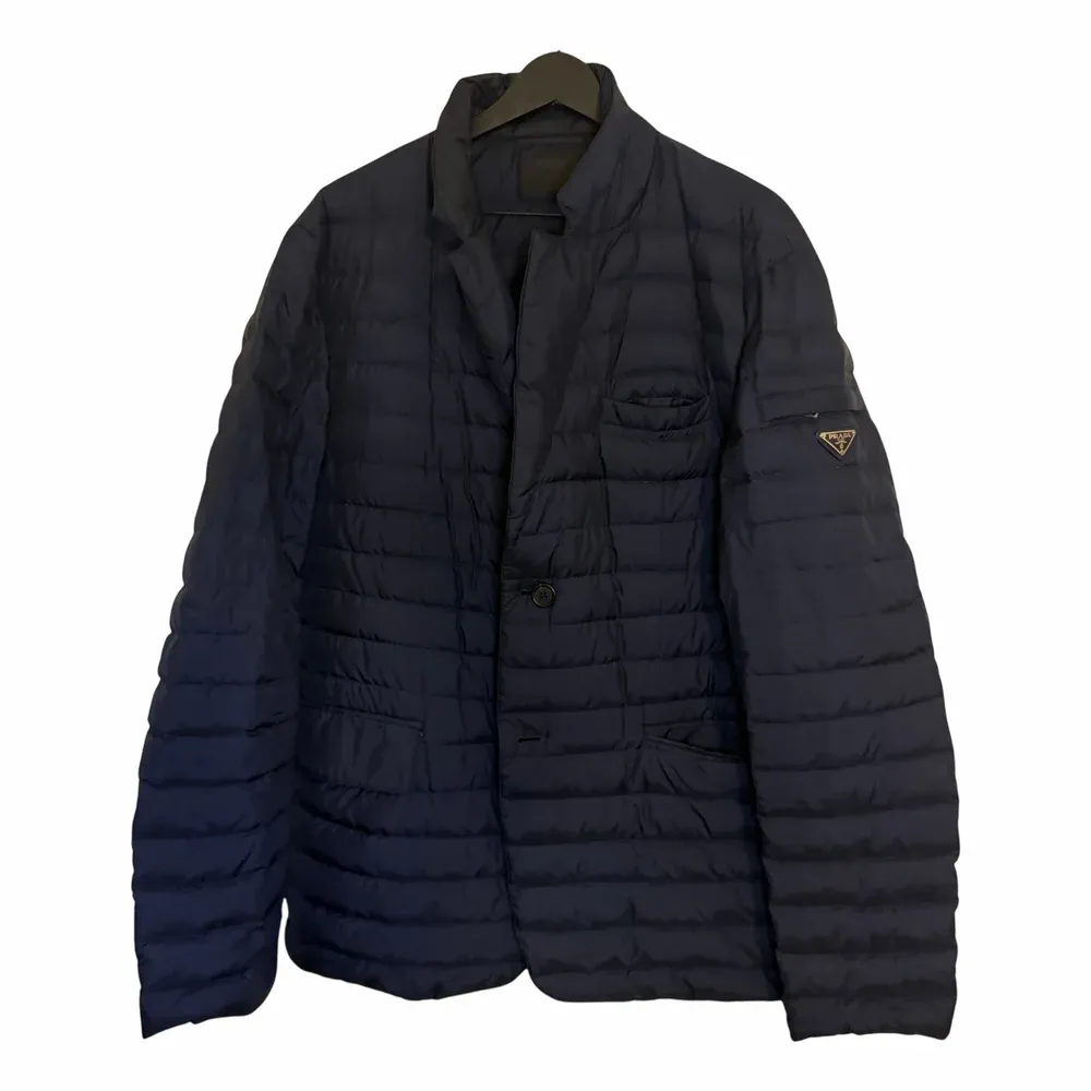Prada Lightweight Down Padded Blazer Jacket