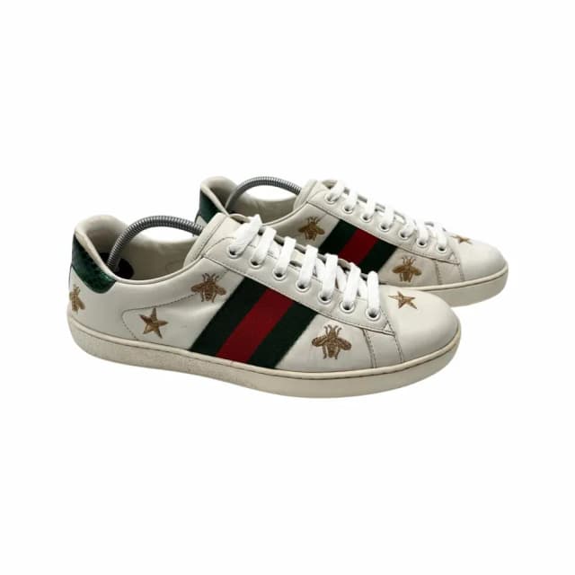 Gucci Ace Bee & Star Embroidered Sneaker