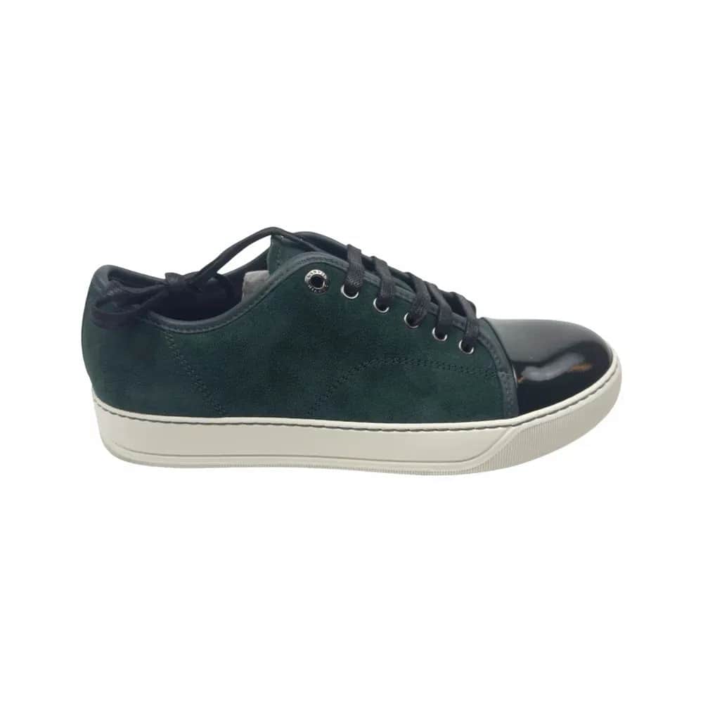 Lanvin Patent Cap Toe Sneaker