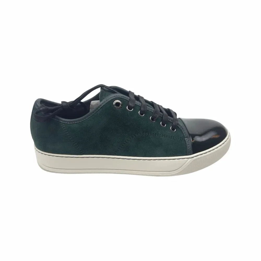 Lanvin Patent Cap Toe Sneaker