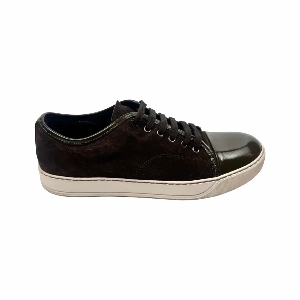 Lanvin DBB1 Patent Cap Toe Sneaker