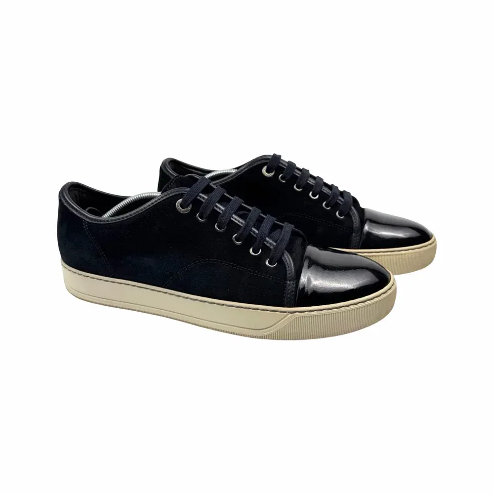 Lanvin DBB1 Patent Cap Toe Sneaker
