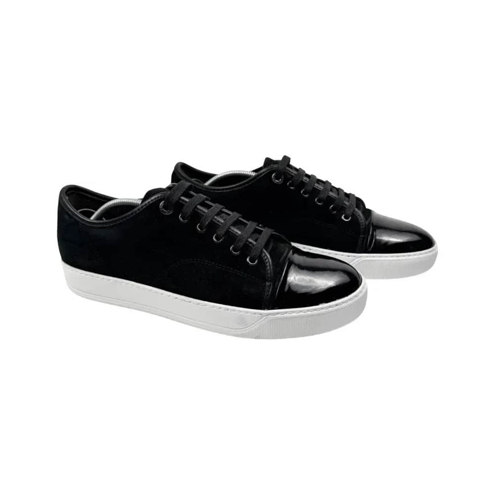 Lanvin DBB1 Patent Cap Toe Sneaker