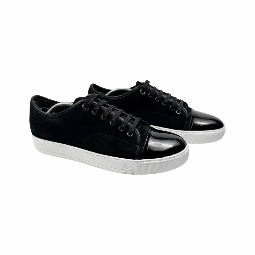 Lanvin DBB1 Patent Cap Toe Sneaker