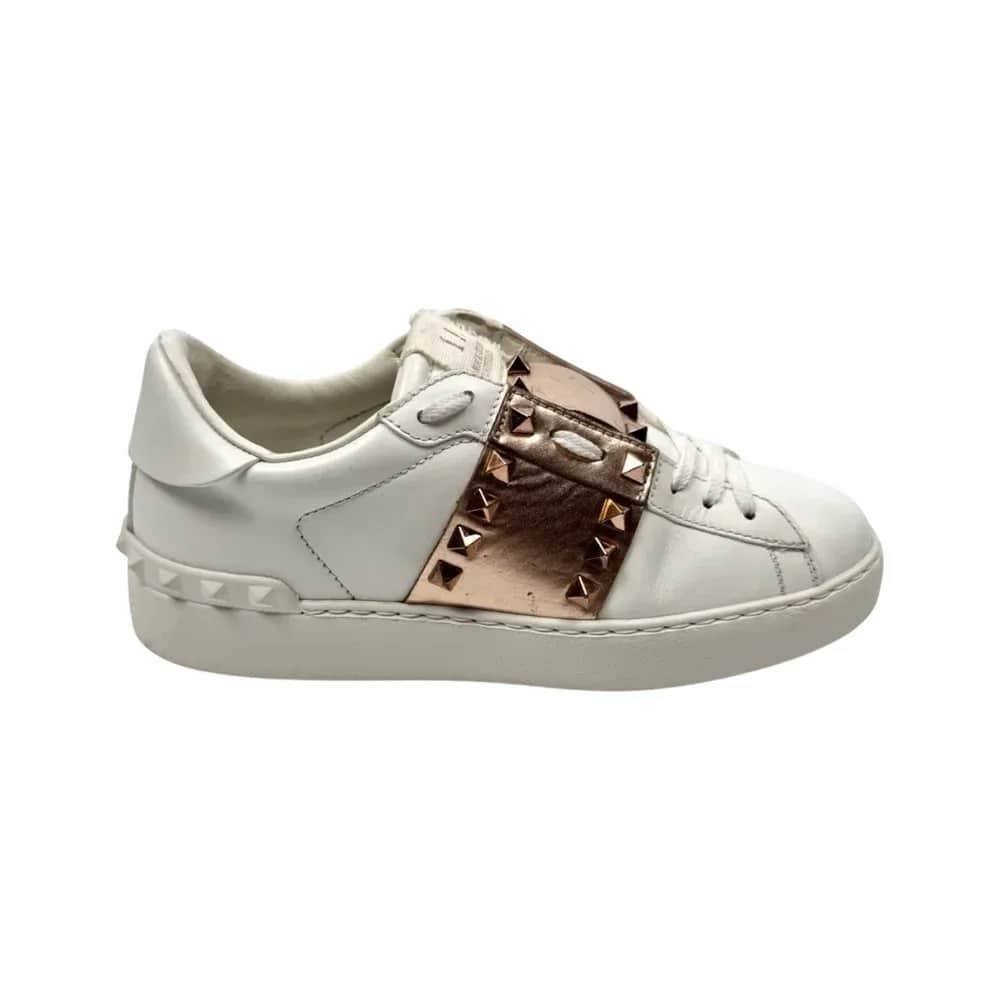Valentino Rockstud Untitled Open Sneakers