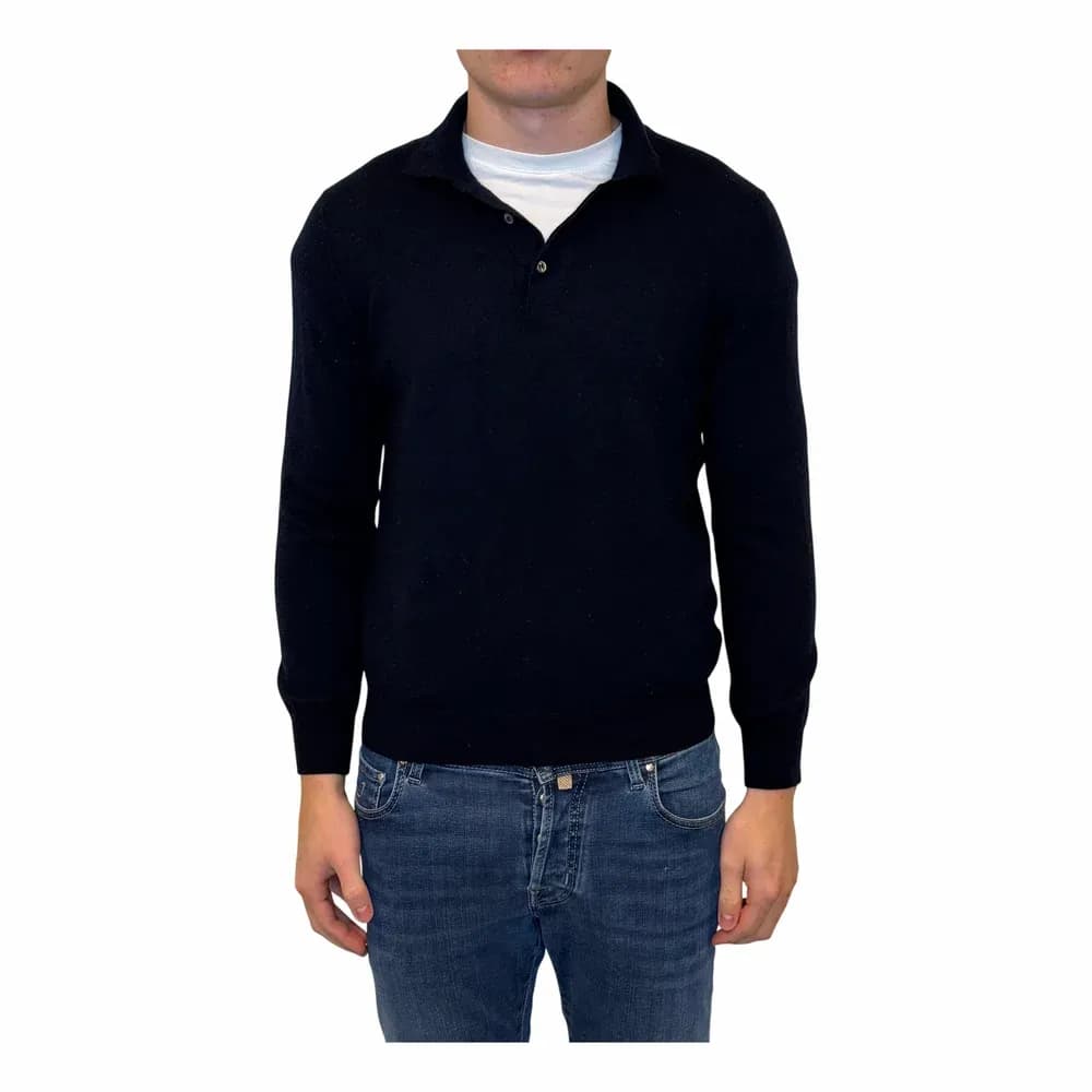 Gran Sasso Heavy Polo Cashmere Pullover