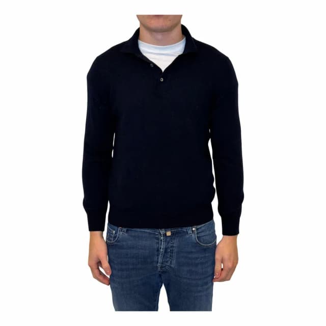 Gran Sasso Heavy Polo Cashmere Pullover