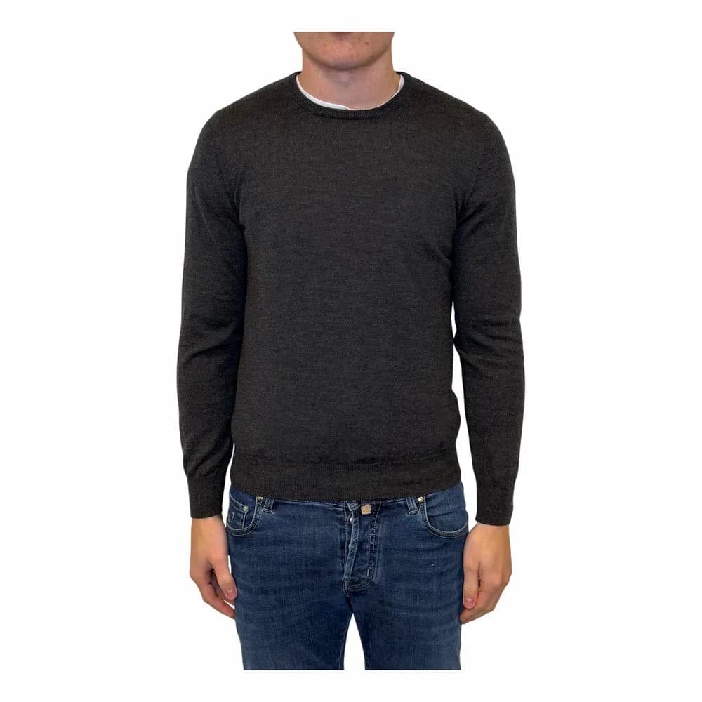 Gran Sasso Knitted Crew Neck Sweater