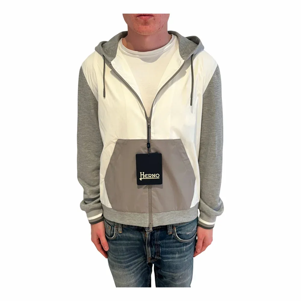 HERNO Tech Hybrid Zip Hooded Jacket