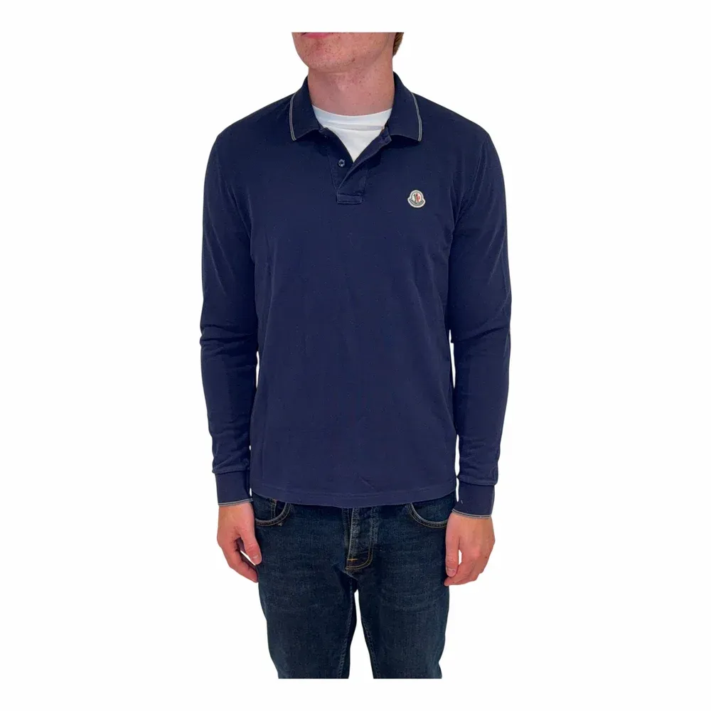 Moncler Long Sleeve Polo Shirt