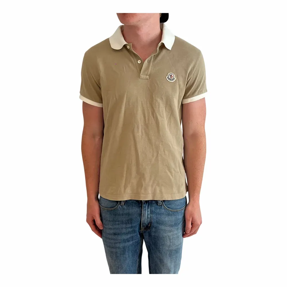 Moncler Tricolour-Trimmed Cotton Piquet Polo Shirt
