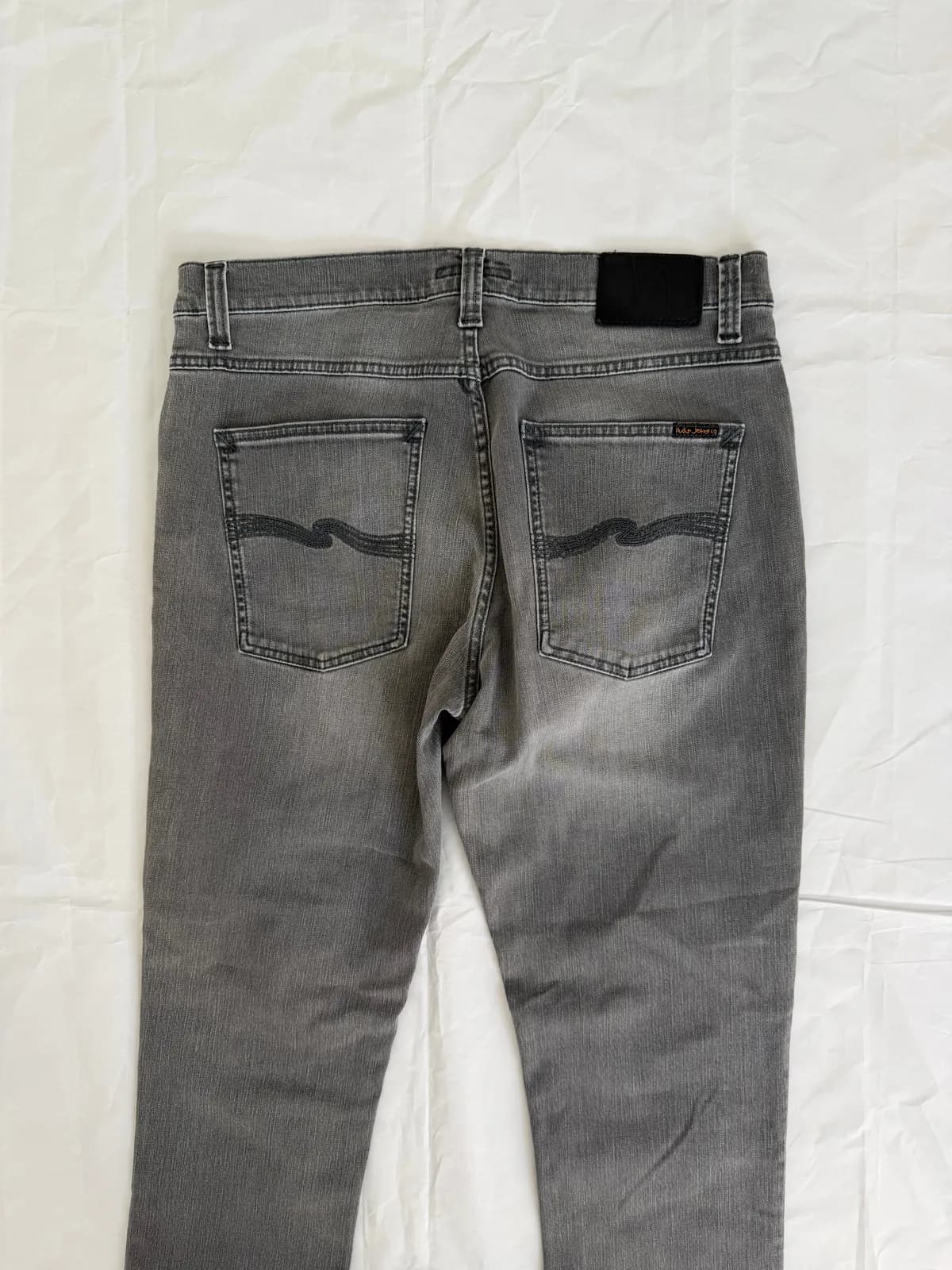 Nudie Grim Tim Cloud Grey