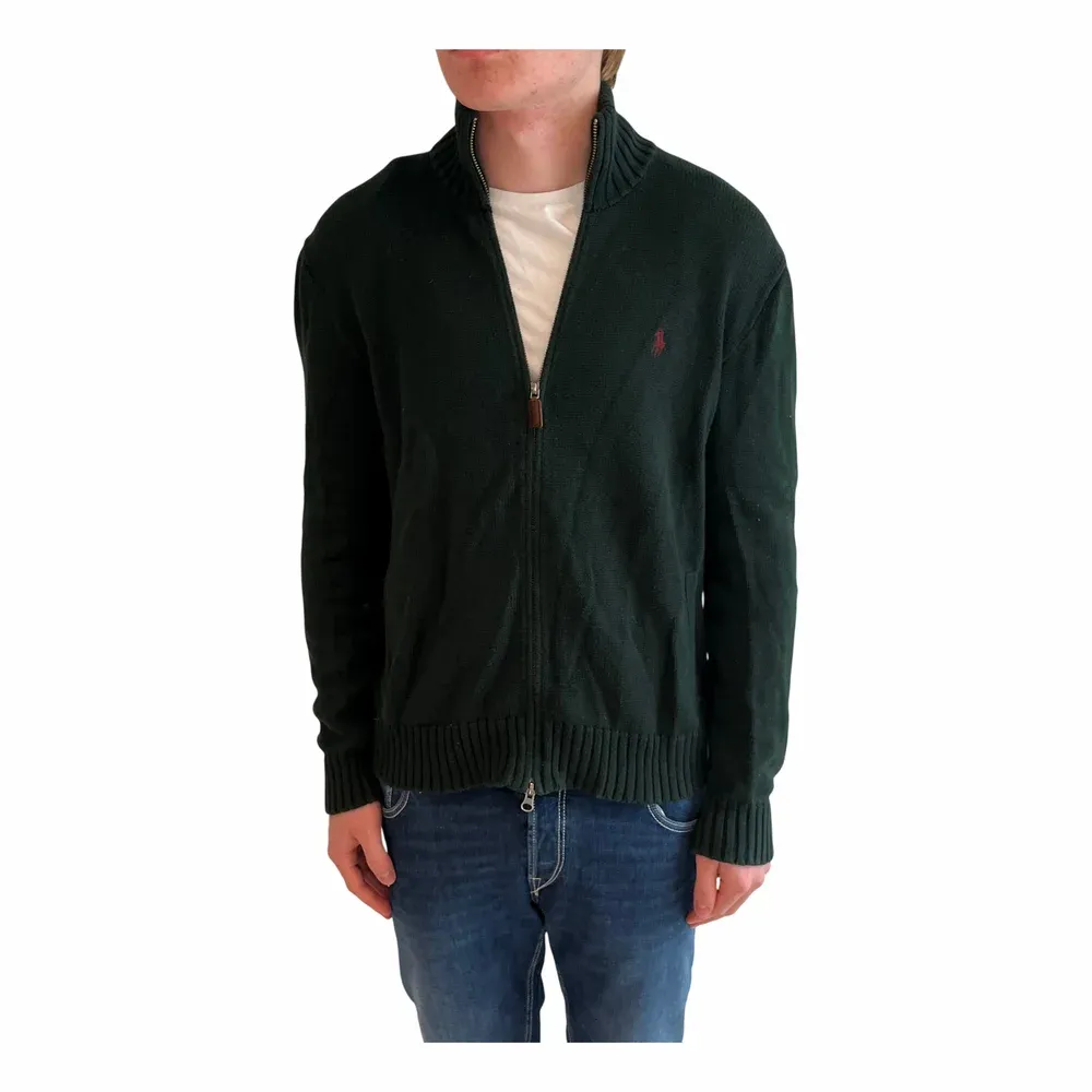 Ralph Lauren Full-Zip Knit Sweater