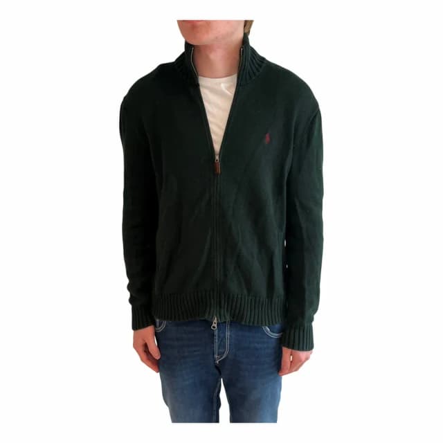 Ralph Lauren Full-Zip Knit Sweater