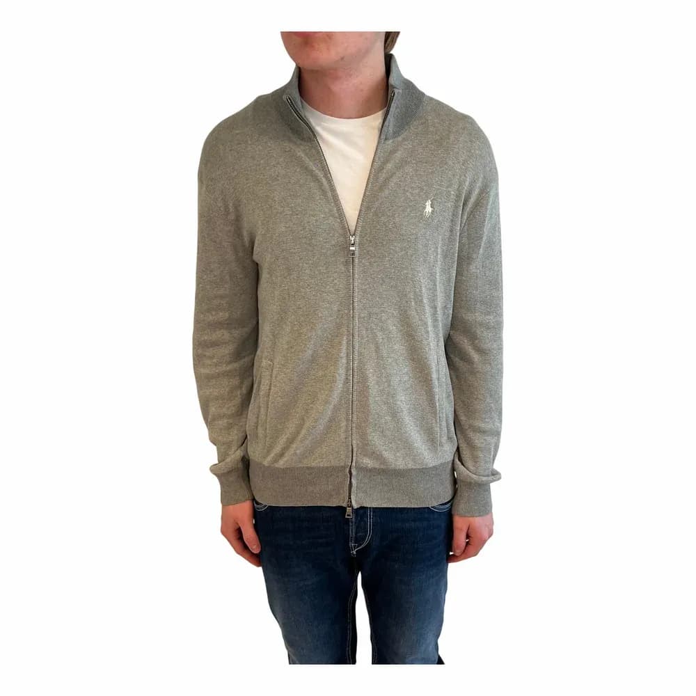 Ralph Lauren Prima Cotton Full-Zip Cardigan