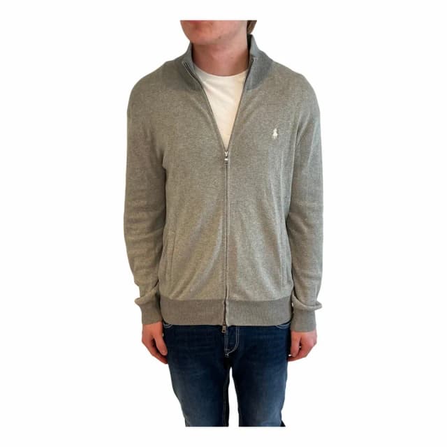 Ralph Lauren Prima Cotton Full-Zip Cardigan
