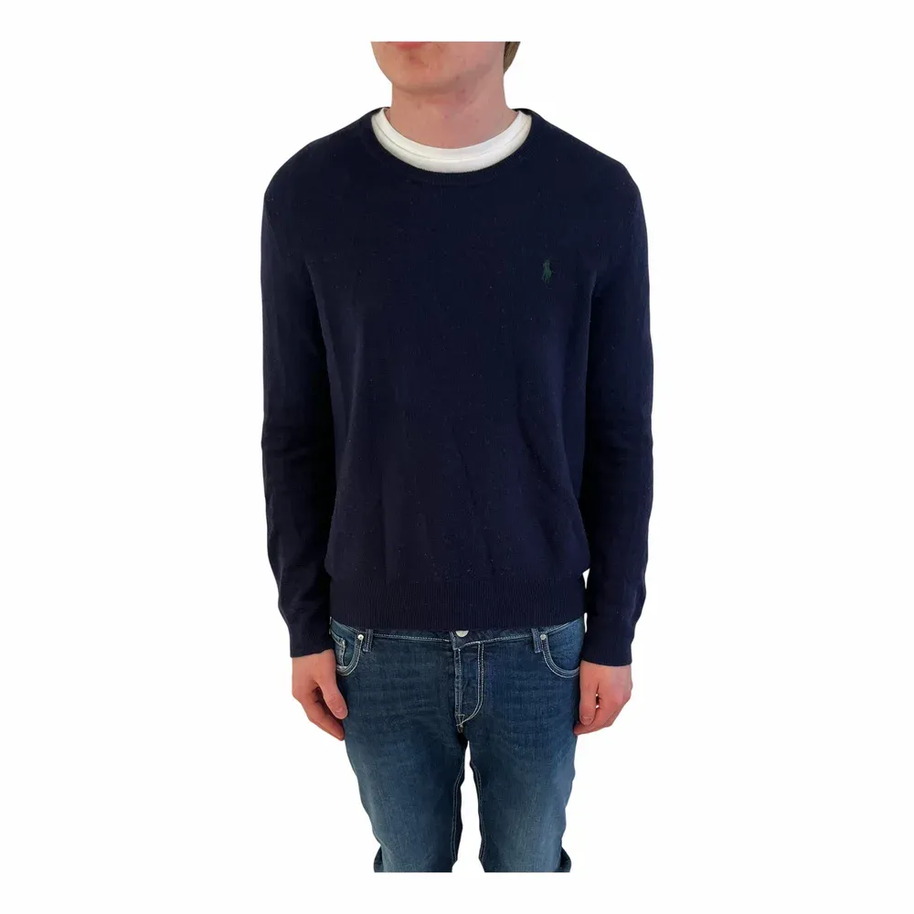Ralph Lauren Mesh-knit Cotton Crewneck Sweater
