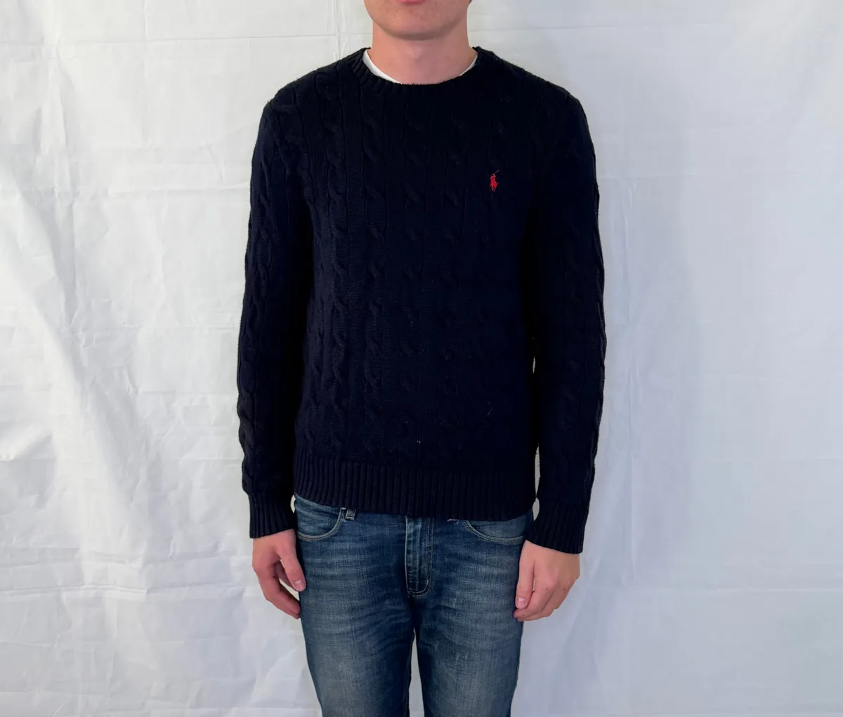 Ralph Lauren Cable-Knit Cotton Sweater